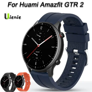 Za Huami Amazfit GTR 2 Trak Silikonski Watchband Šport Zapestnica 22 mm Watch band Manšeta Za Amazfit GTR 47mm gtr2 Stratos 3 2