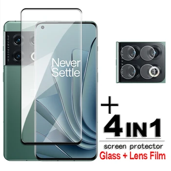 Za OnePlus 10 Pro Stekla 3D Polno Kritje Ukrivljen Zaslon Patron OnePlus 10 Pro 5G Kaljeno Steklo Za OnePlus 10 Pro HD Objektiv Film