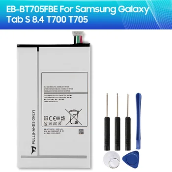 Za Samsung Nadomestna Baterija EB-BT705FBC EB-BT705FBE Za Samsung GALAXY Tab S 8.4 T700 T705 Tablet Baterije 4900mAh