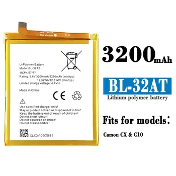 Združljiv Za Tecno / CX/CX 1/C10 BL-32AT 3200mAh Baterijo Telefona Serije