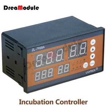 ZL-7958A Inkubator Multifunkcijski Krmilnik Inkubacije Inteligentni Krmilnik Temperature in Vlažnosti Regulator AC100-240V