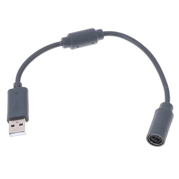 Žično Krmilnik USB Breakaway Kabel Kabel Za Xbox 360 Sivo 23 cm